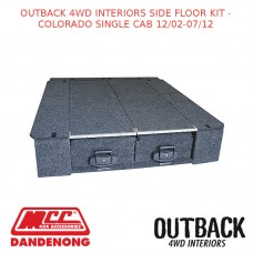 OUTBACK 4WD INTERIORS SIDE FLOOR KIT - COLORADO SINGLE CAB 12/02-07/12